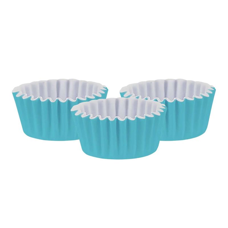 Pacote de Forminha de Doce nº5 Azul (10 unidades)-1751579612896