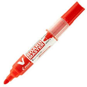 Pincel Marcador Quadro Branco V Board Master Recarregável Vermelho