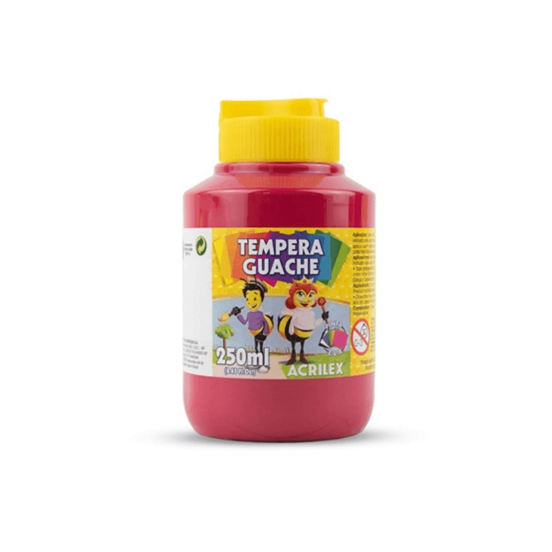 Tinta Guache Acrilex 250ml Magenta-1751581768019