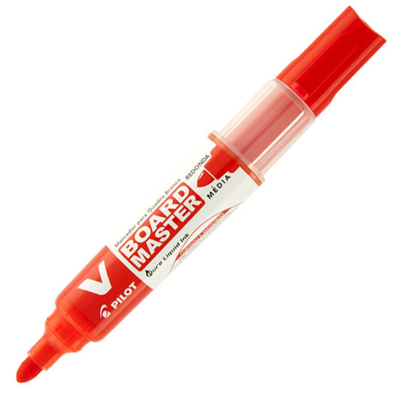Pincel Marcador Pilot Quadro Branco V Board Master Recarregável Vermelho-1752555426961