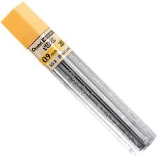 Grafite 0.9 2B Hi Polymer Super - Pentel-1753706390673
