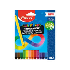 Lápis de Cor Color Peps Infinity Coloured Pencils 12 Cores - Maped-1757005262888