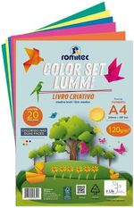 Bloco para Educação Artística Livro Atividades Colorset Lumi 120g 20fls Romitec-1773174002471